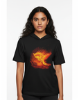 Kantara Official Divine Black Half Sleeve T-Shirt | 100% Cotton | Unisex Casual Wear | Premium Merchandise
