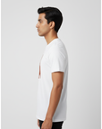 Kantara Official White Half Sleeve Round Neck T-Shirt | 100% Cotton | Unisex Casual Wear | Premium Merch by Hombale Films