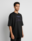 Kantara Official Divine Gaze Over Sized Black T-Shirt | 100% Cotton | Unisex Casual Wear | Premium Merchandise