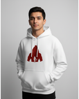 Official Kantara White Silhouette Artwork Hoodie | 280 GSM Premium Edition