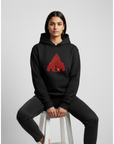 Official Kantara Black Silhouette Artwork Hoodie | 280 GSM Premium Edition