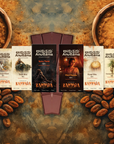 Karavali Collection - Pack of 6 ( Spicy Twist | Mint Masala| Heritage Kheer | Coconut Charm| Kaapi Bite | Dark Bite )
