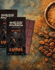 Spicy Twist Pack of 2 - 62% Dark Chocolate | Handmade | Sweetened with Jaggery | 50g x 2