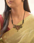 Harini — Mango Design Hand Painted Finish Terracotta Jewellery Set