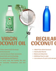 Pure Cold-Pressed Virgin Coconut Oil - 150 ml