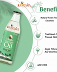 Pure Cold-Pressed Virgin Coconut Oil - 150 ml