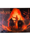 Kantara Hero Fridge Magnet & Warrior Keychain