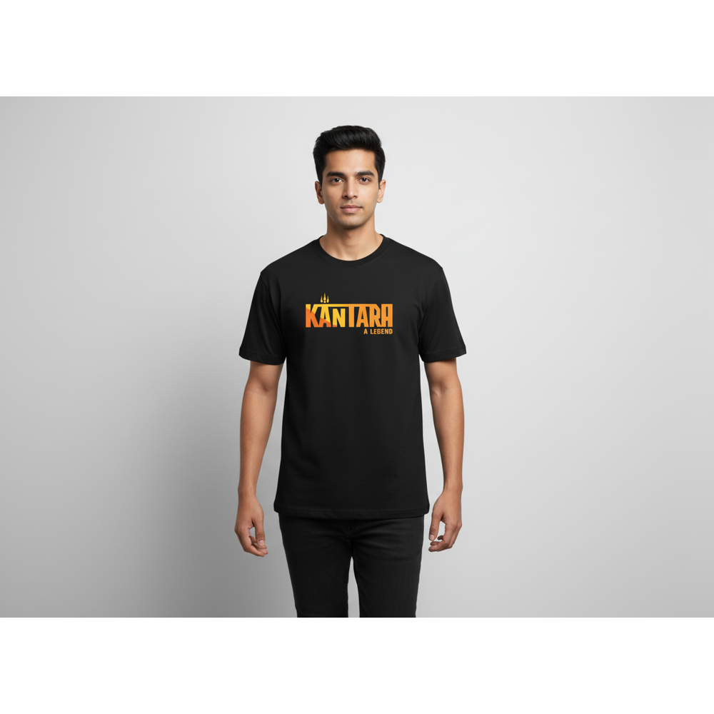Kantara: A Legend Official Black Tshirt | Premium Merchandise