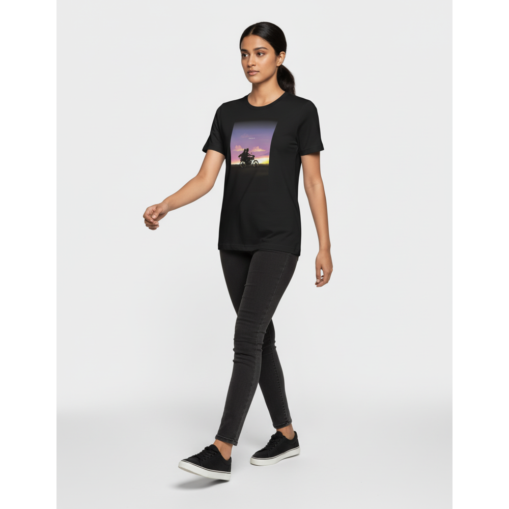 Shiva Leela Kantara Official Black Half Sleeve T-Shirt | 100% Cotton | Unisex Casual Wear | Premium Merchandise