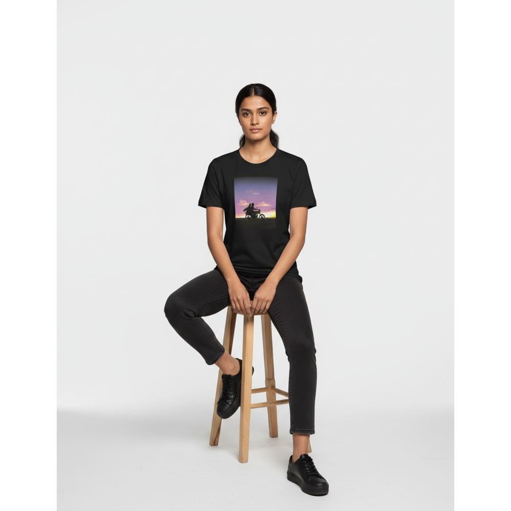 Shiva Leela Kantara Official Black Half Sleeve T-Shirt | 100% Cotton | Unisex Casual Wear | Premium Merchandise