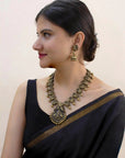 Swarna Rekha — Lakshmi Design Hand Painted Terracotta Jewellery Set