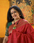 Natya Mukha — Kathakali Design Hand Painted Finish Terracotta Jewellery Set