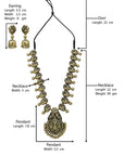 Swarna Rekha — Lakshmi Design Hand Painted Terracotta Jewellery Set
