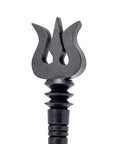 Divine Hindu Karungali Shiva Trishool with Base – Ebony Wood Carving