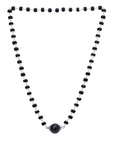 Divine Hindu Silver Cap Karungali Mala – 54 Beads, Gov. Lab Certified