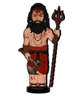 Kantara Rishab Shetty Gulbonda Figurine with Stand | Limited Edition | Non-Fadable, Waterproof Glossy Print