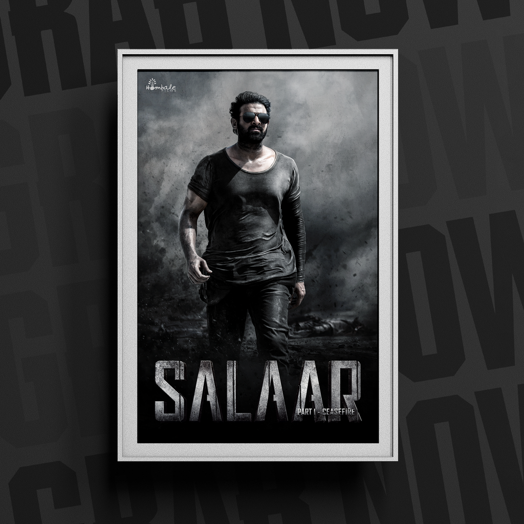 PRABHAS POSTER | SALAAR | 1 – HombaleVerse