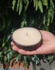 Vegan Scented Candle In Coconut Shell - Kantara Limited Edition