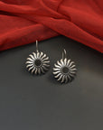 Flower Design German Silver Earring